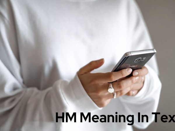 HM meaning in text