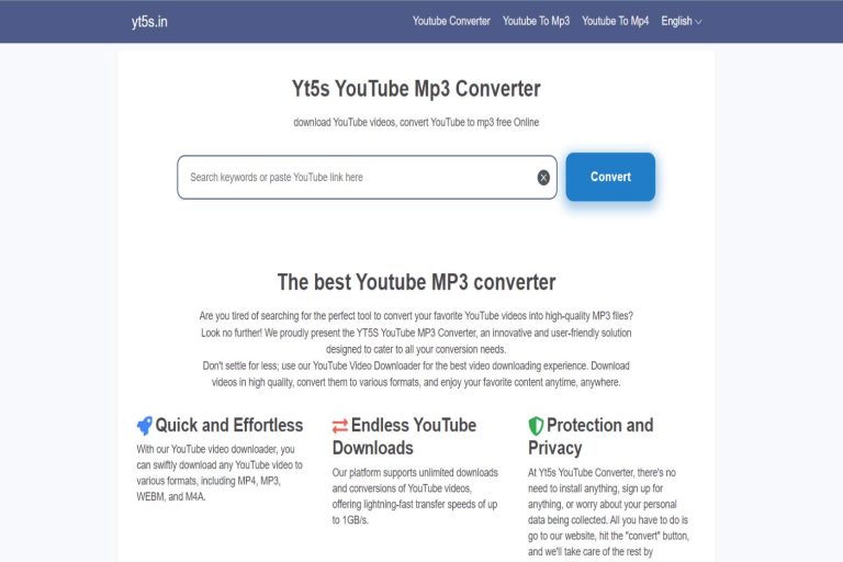 YT5S YouTube Video Downloader [2024]