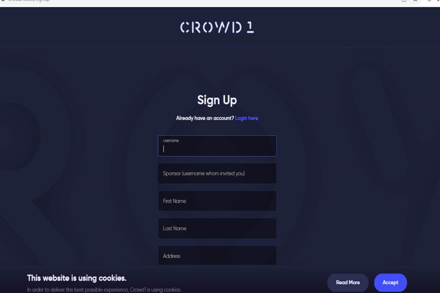 Crowd1 Login And Registration Process Guide 2024