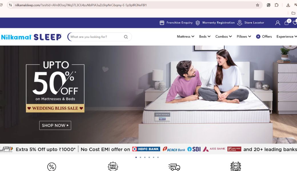 Nilkamal Sleep - Wag